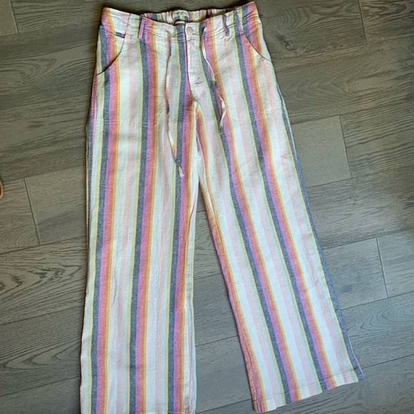 Pants - JUST LIVING THE DREAM linen pants